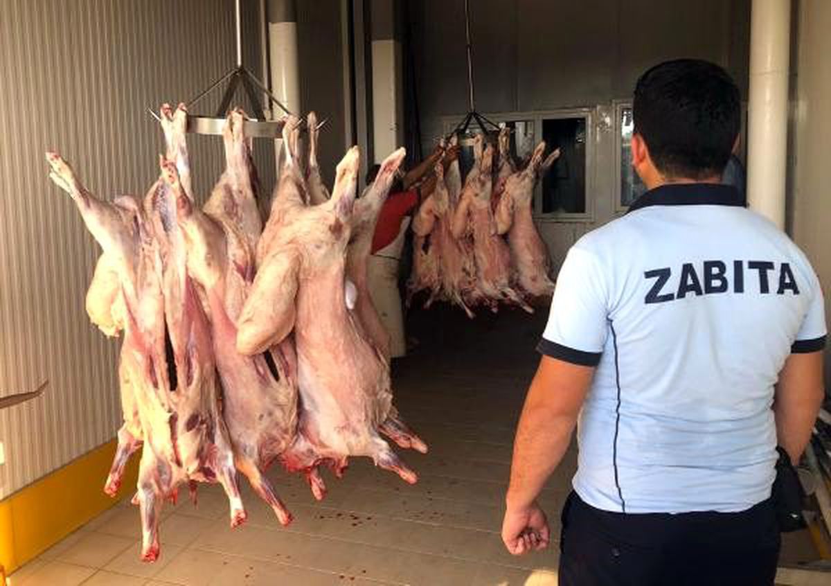 Mersin\'de 406 kilo kaçak et ele geçirildi