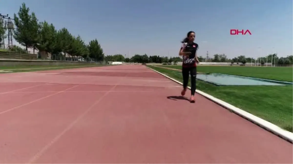 SPOR Yürüyüşte Avrupa şampiyonu olan Diyarbakırlı Ayşe\'nin hedefi olimpiyatlar