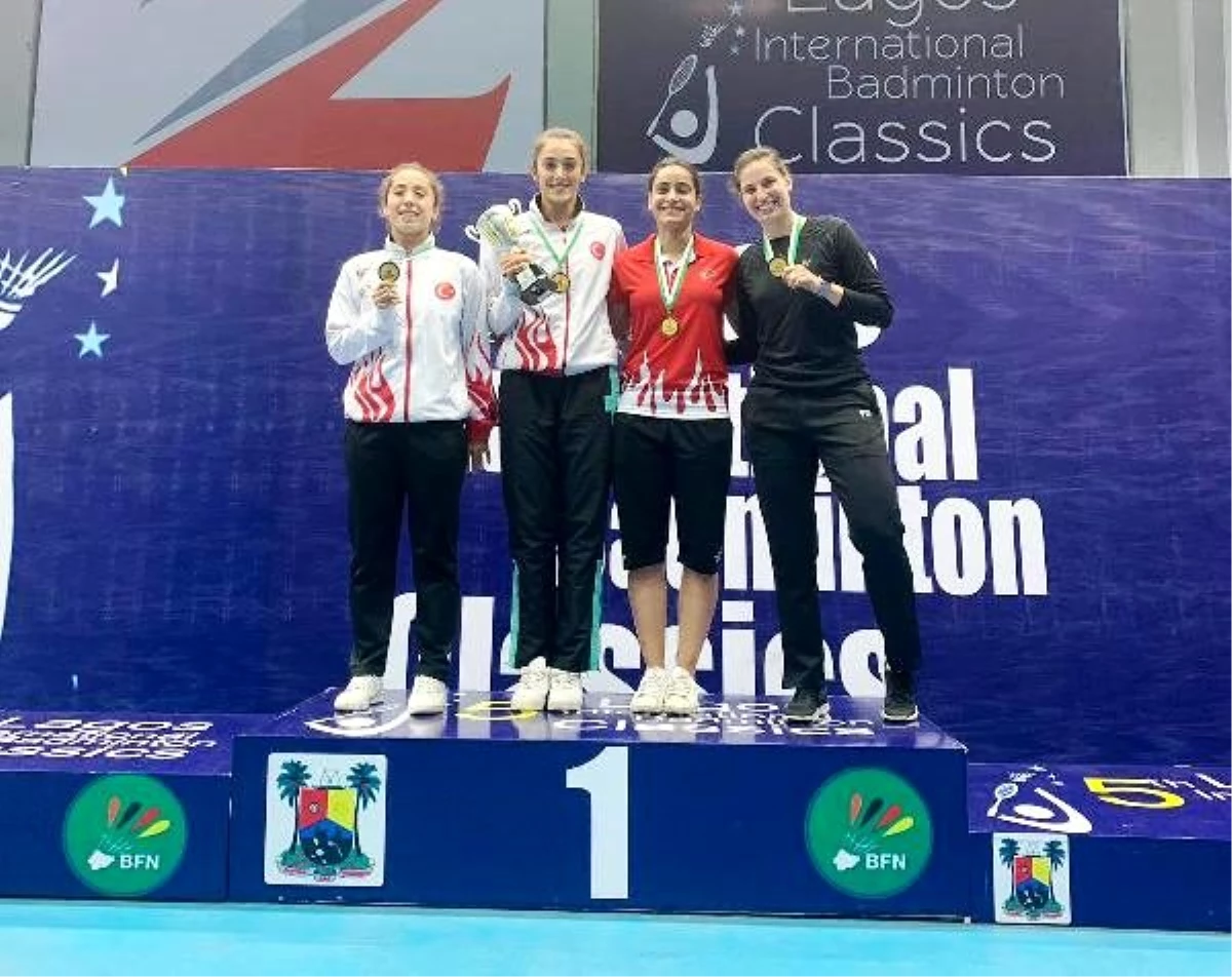 Badminton Milli Takımı\'ndan 4 madalya