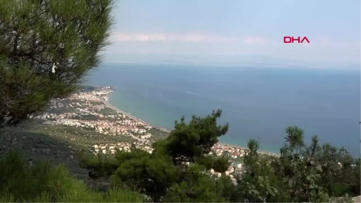 ÇANAKKALE Zeus Altarı\'nda tehlikeli fotoğraf çekimi