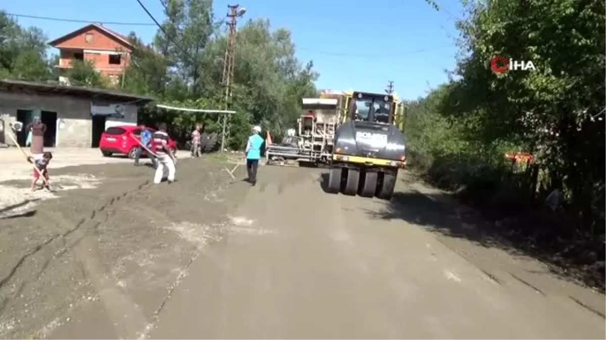 Beton yol santrali ile 11 ayda 12 milyon tasarruf