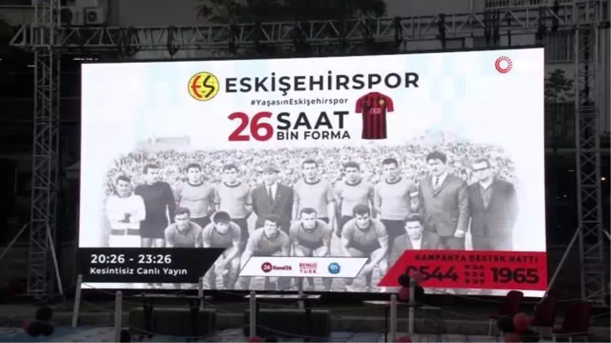 Eskişehirspor\'dan büyük \'forma\' kampanyası