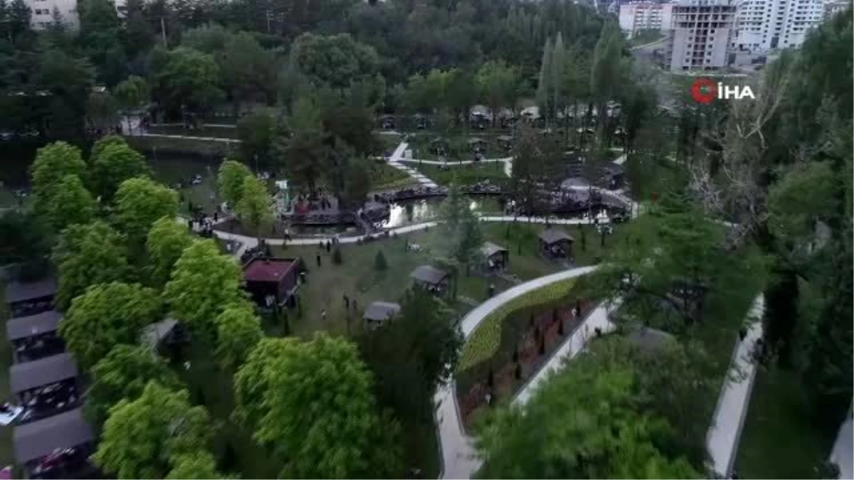 Karabük\'ün yeni gözdesi Şehir Parkı\'nda vatandaşlar yer bulmakta zorlanıyor