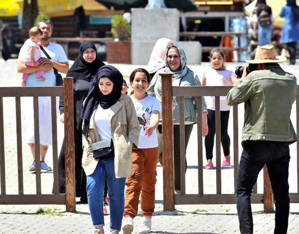 Uludağ\'da Arap turist bereketi
