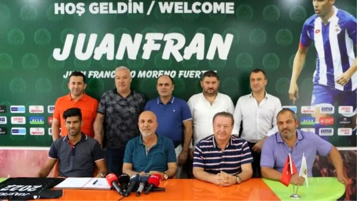 Alanyaspor, Juanfran\'ı renklerine bağladı