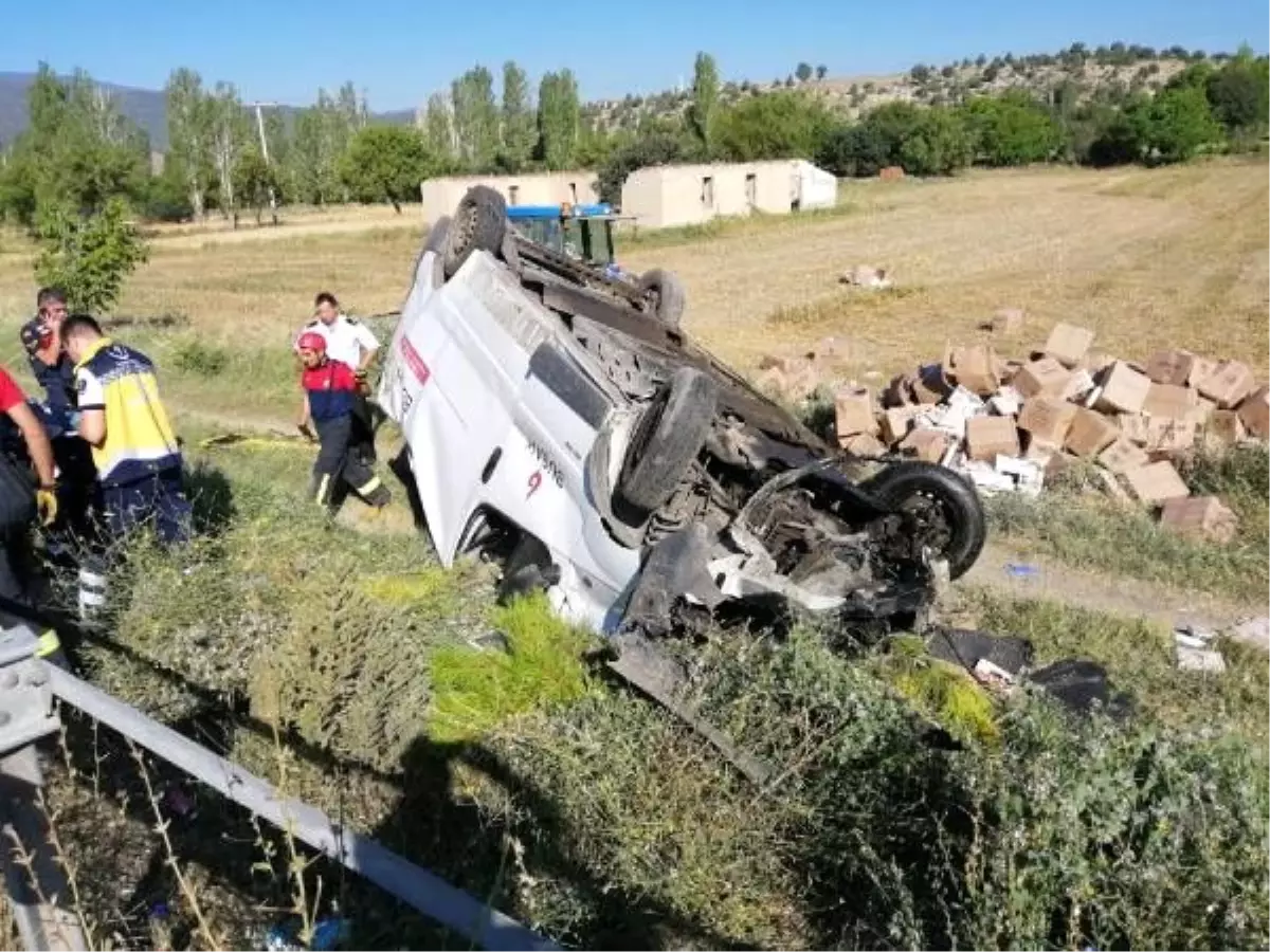 Denizli\'de trafik kazası: 1 ölü, 1 yaralı