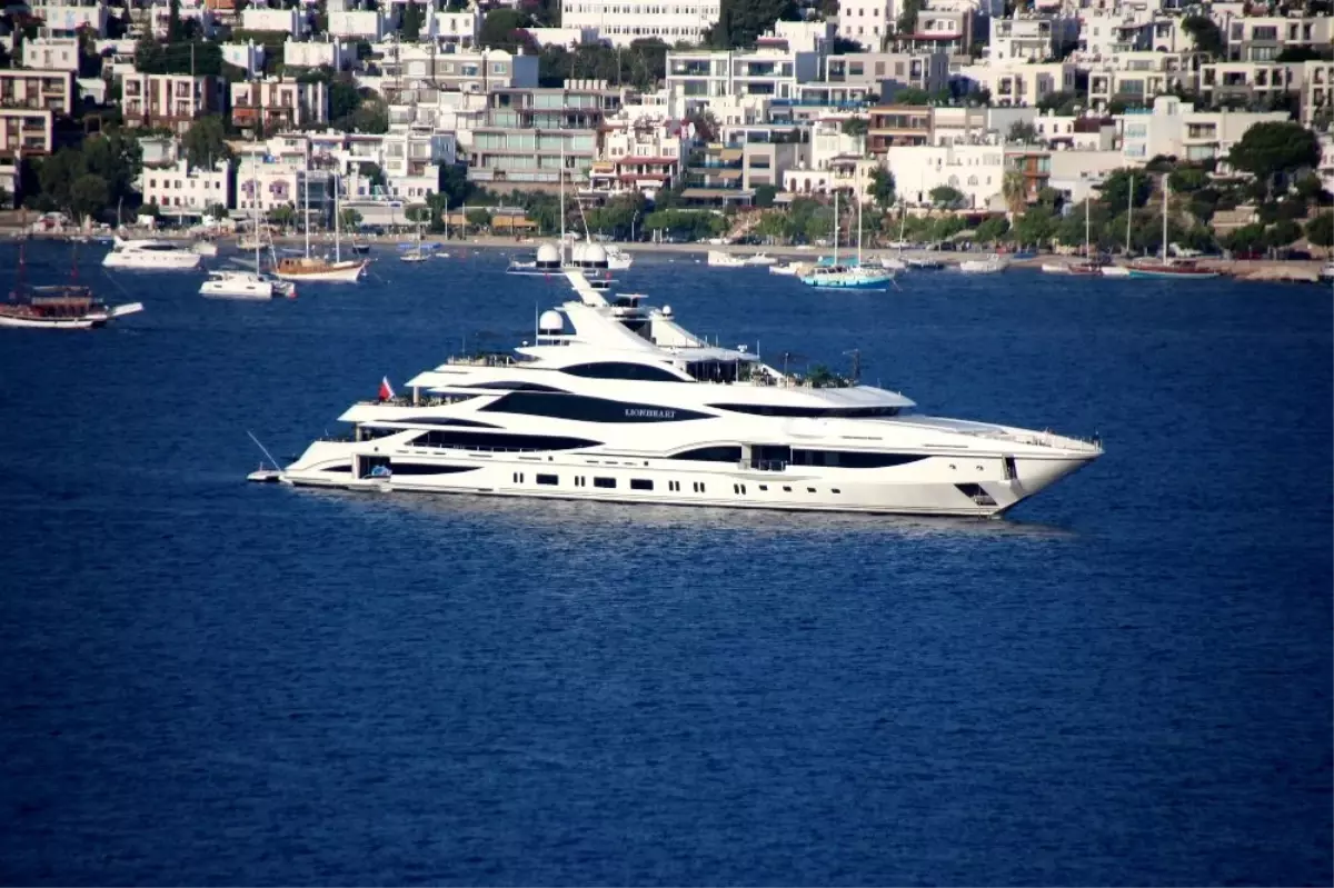 150 milyon dolarlık "Lionheart" Bodrum\'da