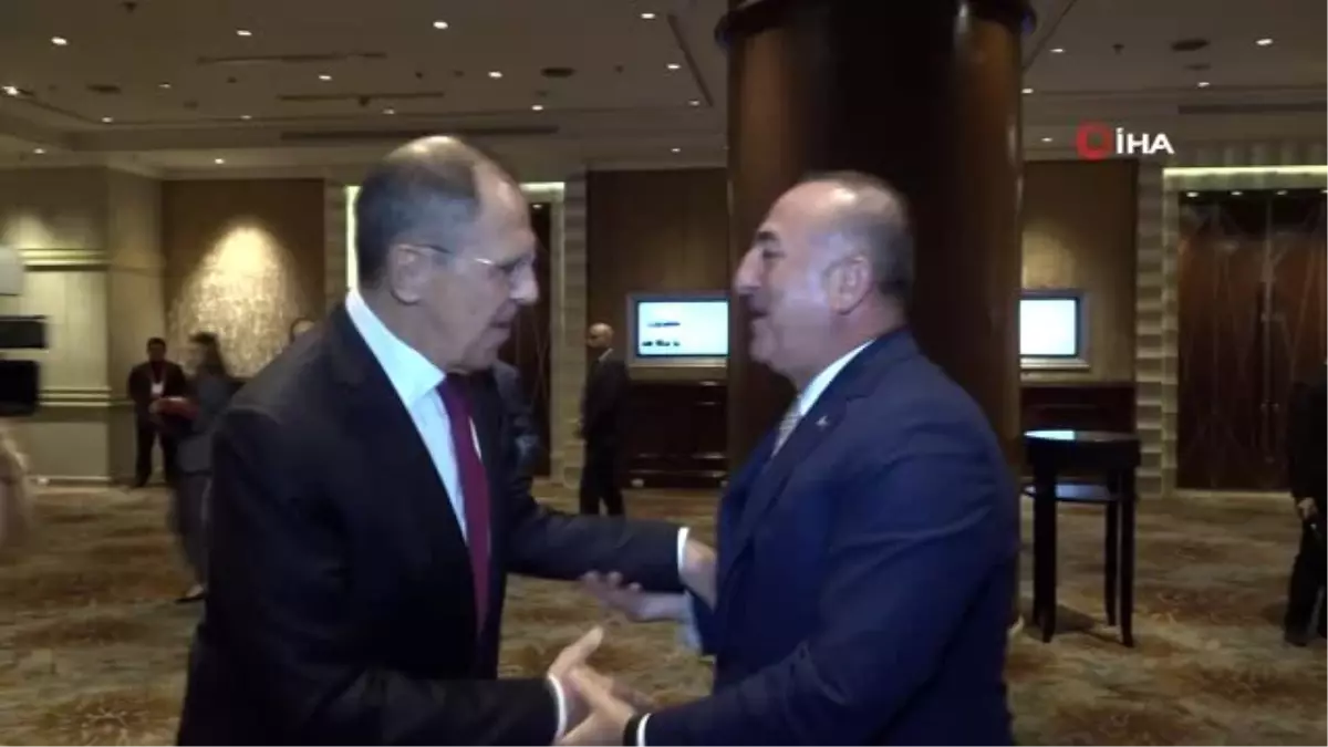 Bakan Çavuşoğlu, Lavrov\'la görüştü