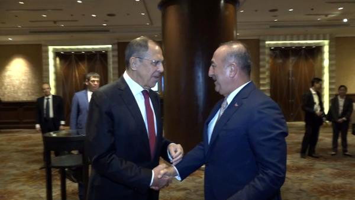Çavuşoğlu, Rusya Dışişleri Bakanı Sergey Lavrov ile görüştü