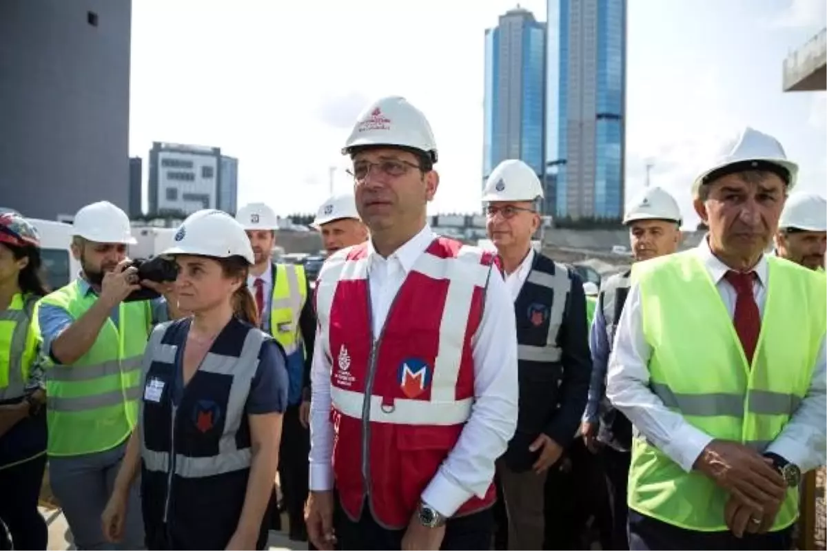 İmamoğlu: Mecidiyeköy-Mahmutbey metro hattı İstanbul\'un en yoğun hatlarından bir olacak