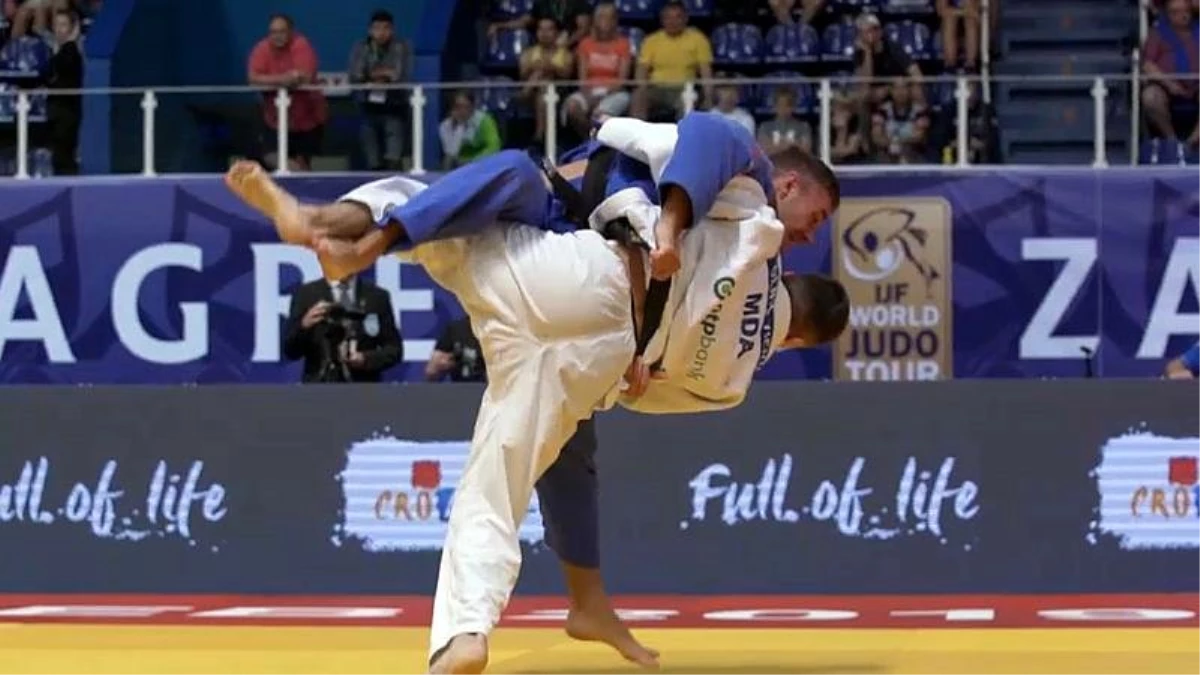 Judonun ustaları Zagreb Grand Prix\'te bir araya geldi