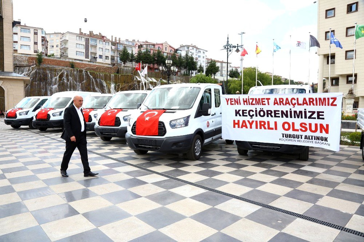 Keçiören\'de daha iyi hizmet için araç filosu büyüyor