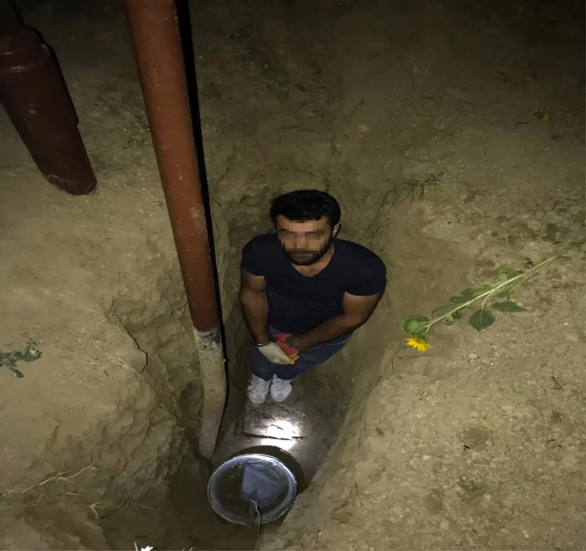 NATO boru hattında akaryakıt hırsızlığına suçüstü