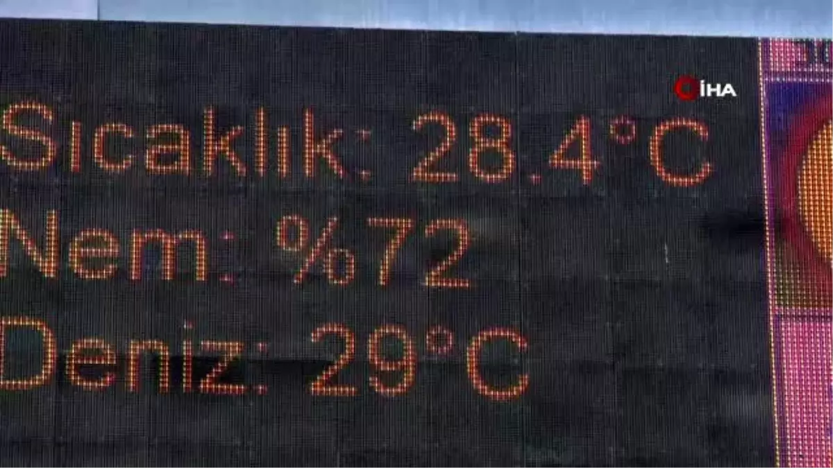 Turizmin başkentinde sıcak hava, yüzde 72 nemle birleşti