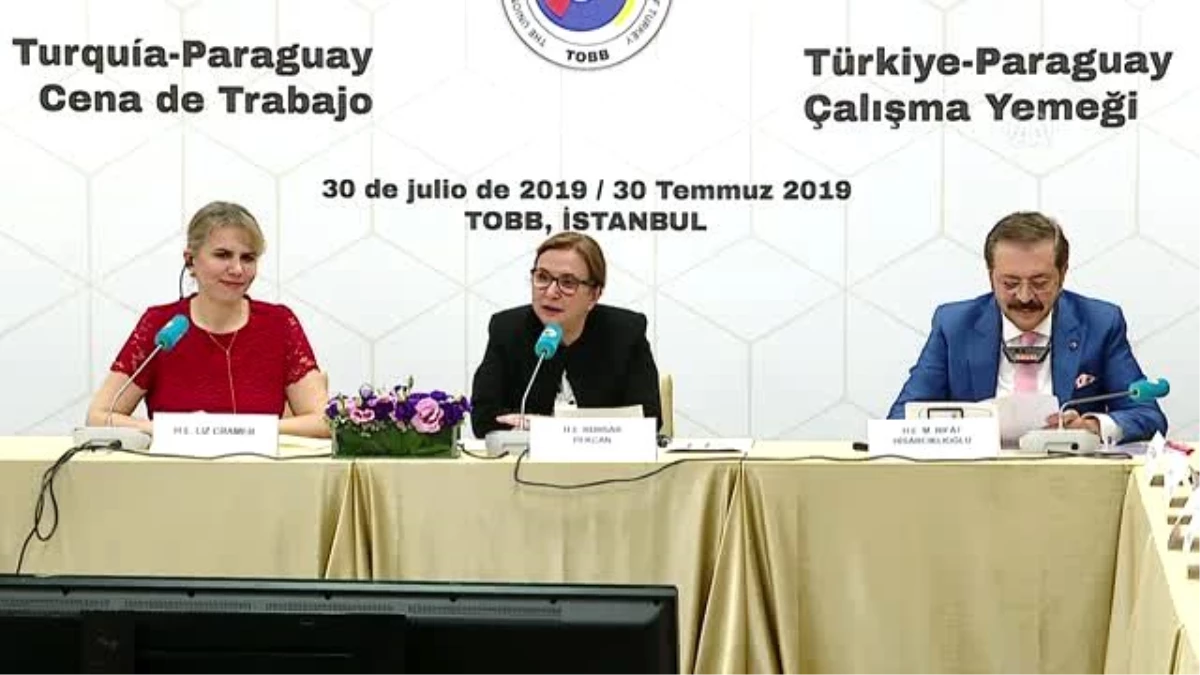 Türkiye-Paraguay Çalışma Yemeği