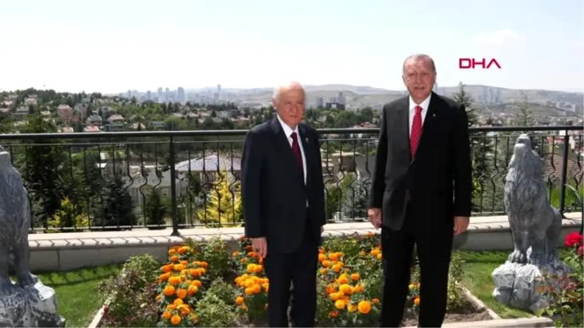 ANKARA Cumhurbaşkanı Erdoğan\'dan, Bahçeli\'ye ziyaret