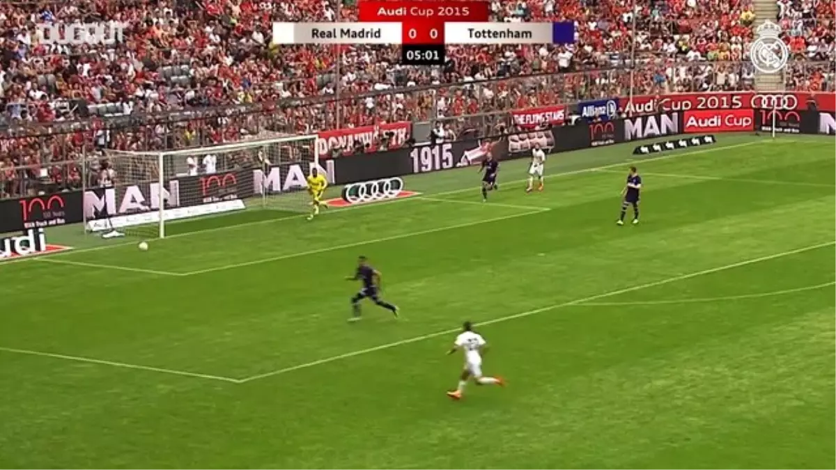 Audi Cup 2015: Real Madrid 2-0 Tottenham