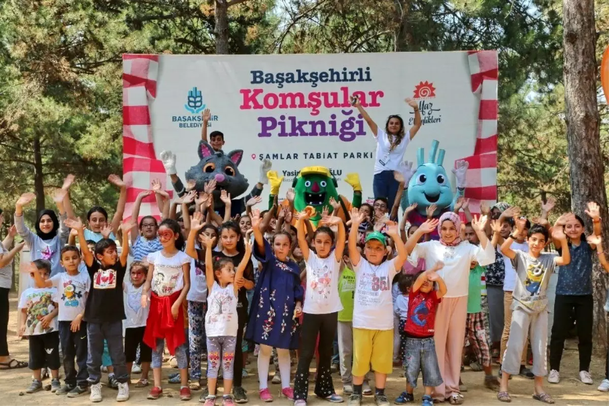 Başakşehirli komşular piknikte buluştu