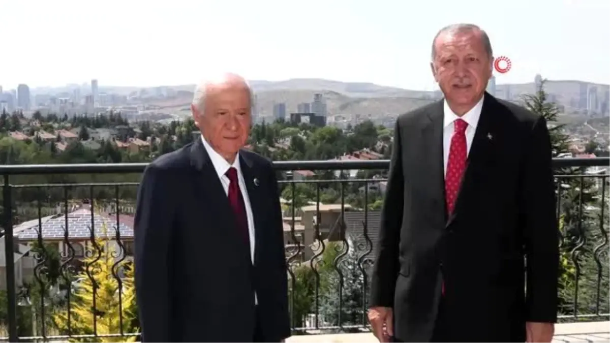 Cumhurbaşkanı Erdoğan, Devlet Bahçeli\'yi evinde ziyaret et