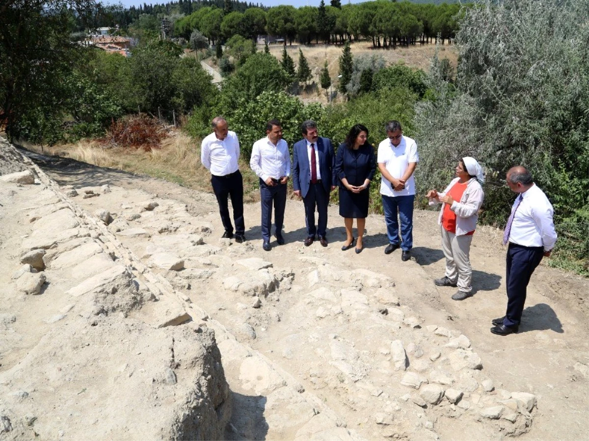 Eceabat Maydos Höyüğünde kazı çalışmaları devam ediyor