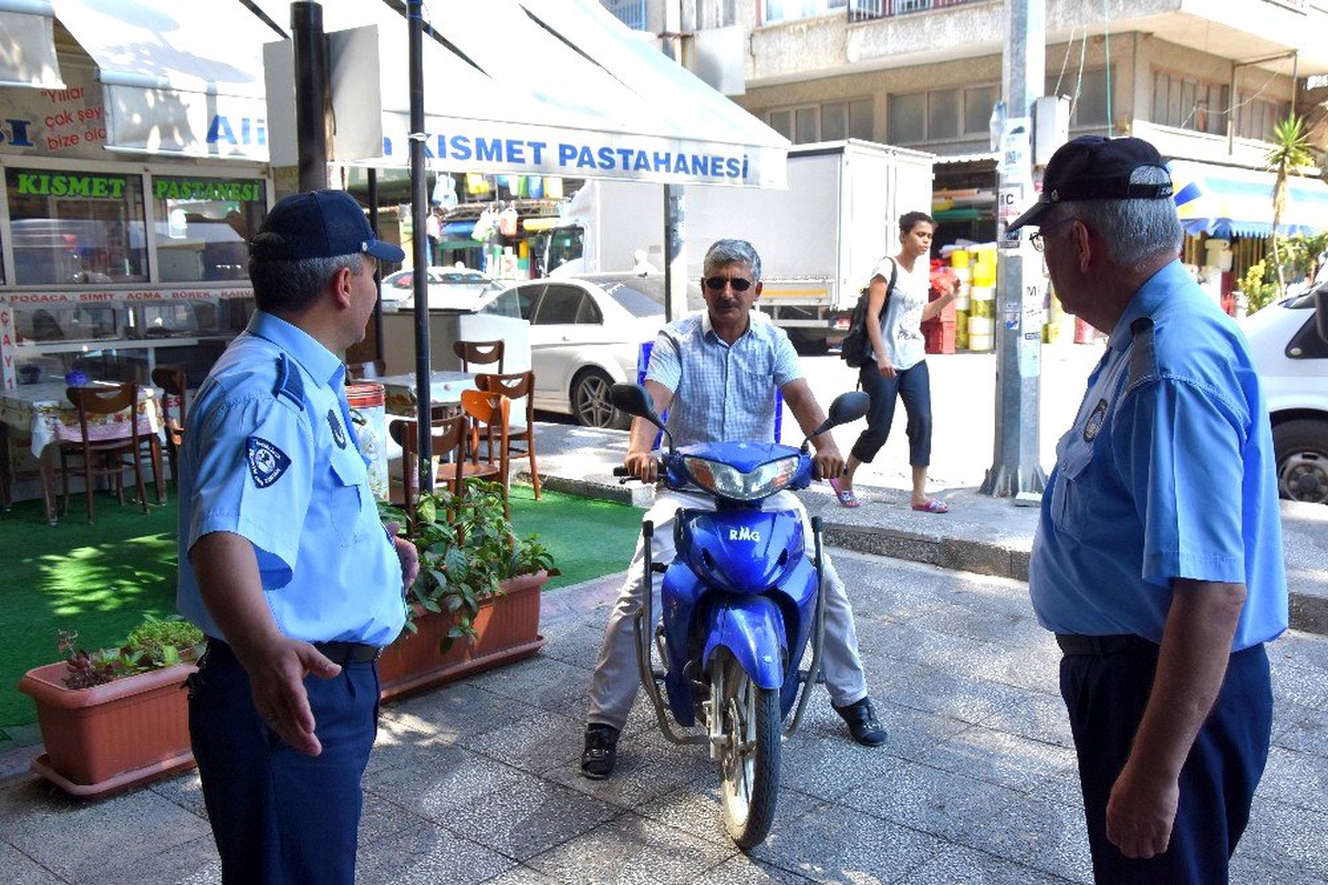 İncirliova sevgi yolunda motosiklet denetimi sıklaştırıldı