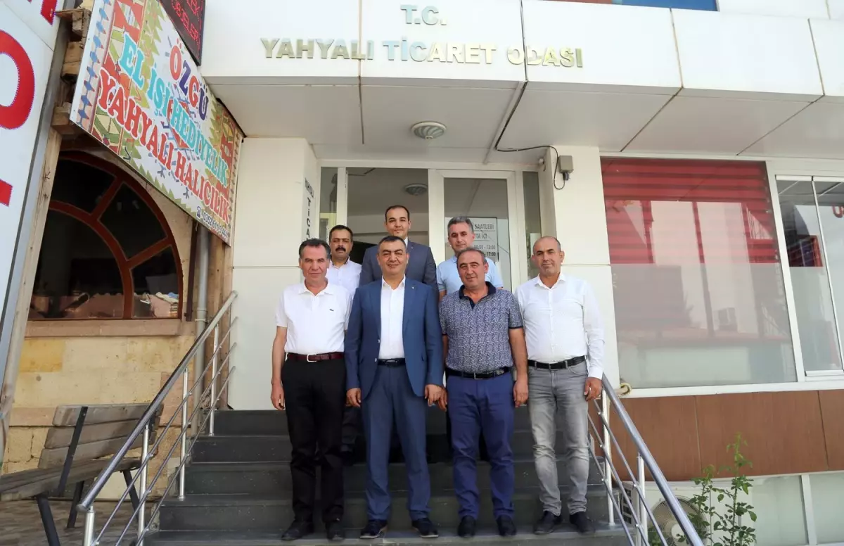 Kayso Başkanı Büyüksimitci, Kayseri il ve ilçelerdeki odaları ziyaret etti