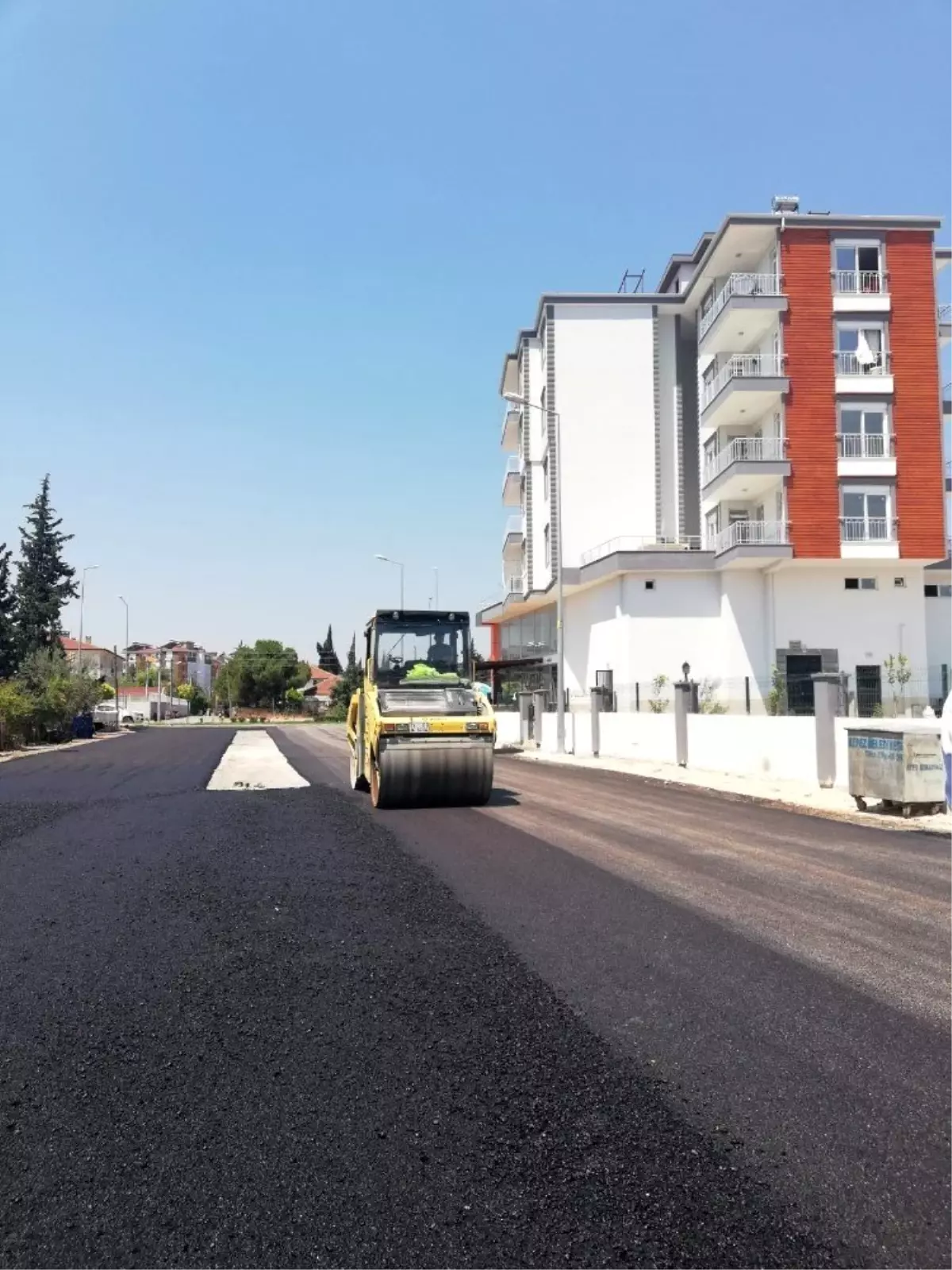 Kepez Belediyesinden yol çalışması