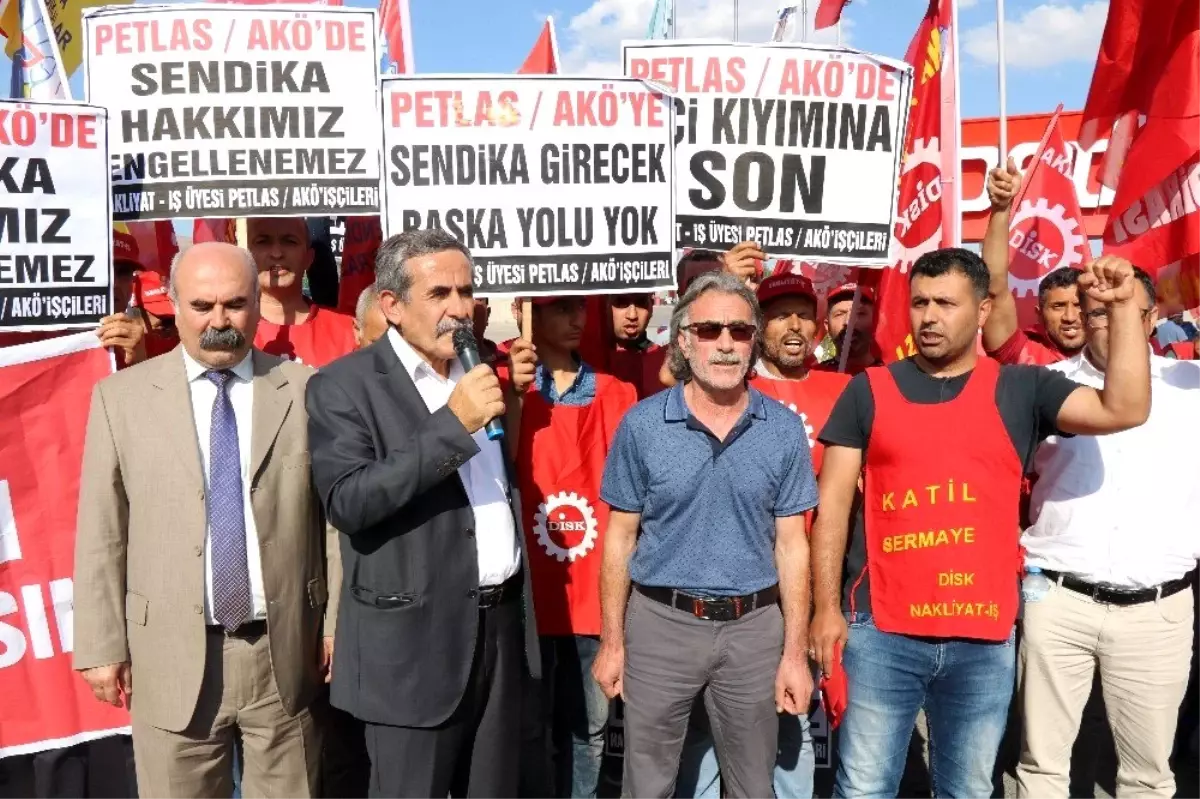 Petlas işçilerinin eylemi uzlaşmayla son buldu