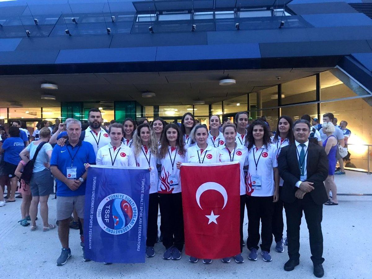 Sualtı Ragbi Milli Takımı dünyada son sekizde