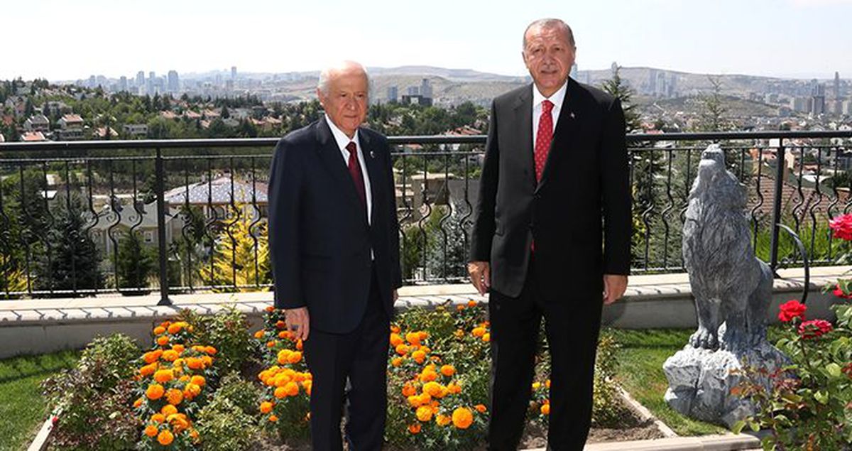 Sürpriz Bahçeli-Erdoğan görüşmesi bitti