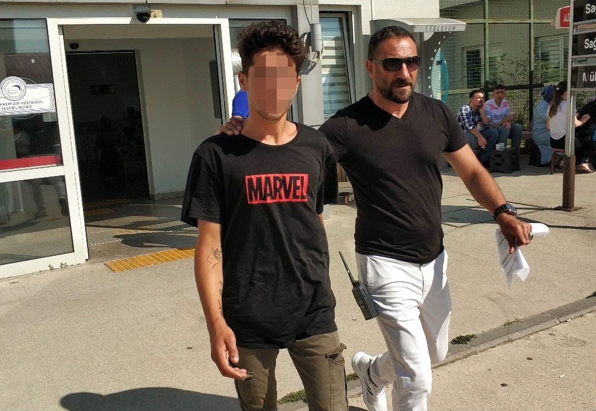 Arkadaşının eniştesini bıçakla yaralayan şahıs adliyeye sevk edildi
