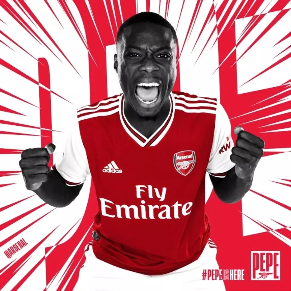 Arsenal, Pepe\'yi 80 milyon Euro\'ya kadrosuna kattı