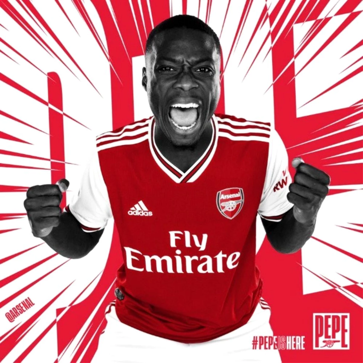 Nicolas Pepe 80 milyon Euro karşılığında Arsenal\'e imza attı