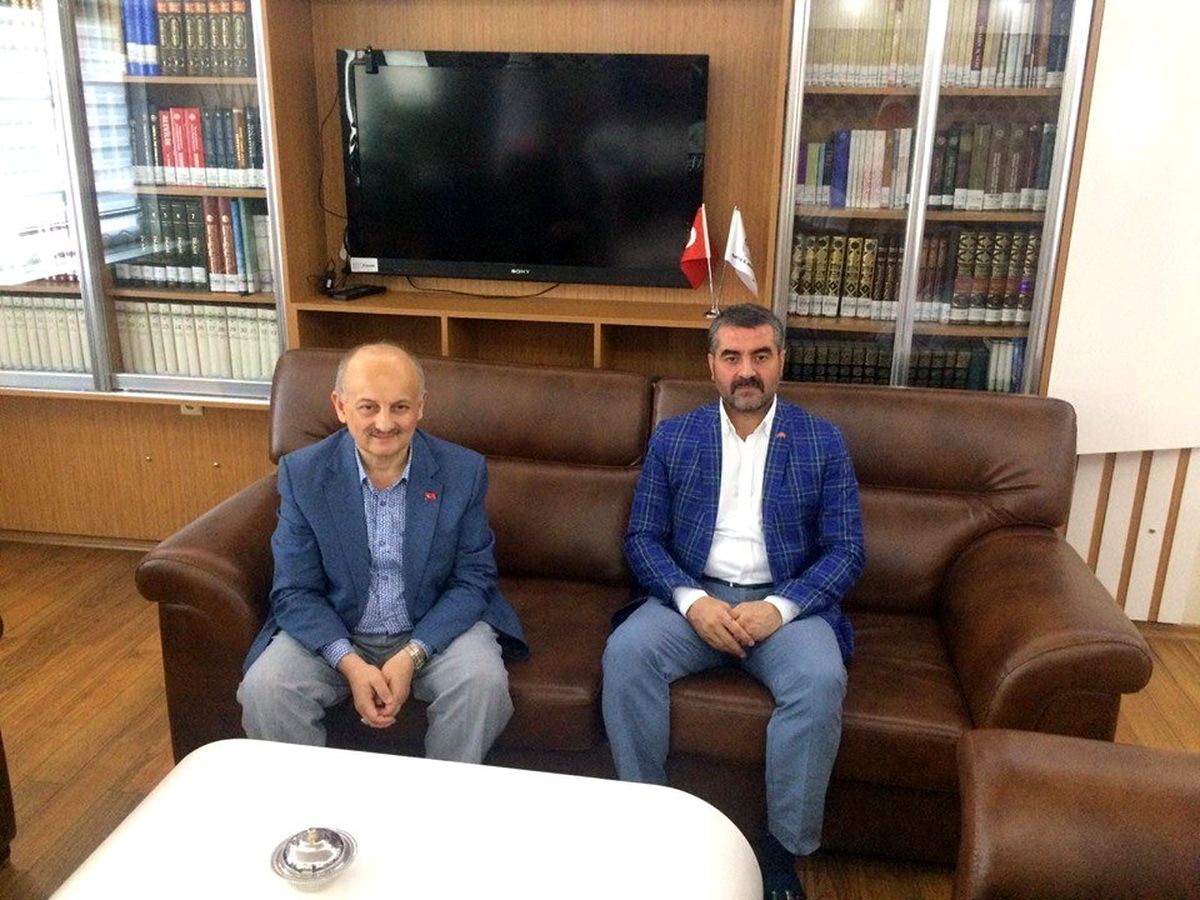 Avşar\'dan müftüye ziyaret