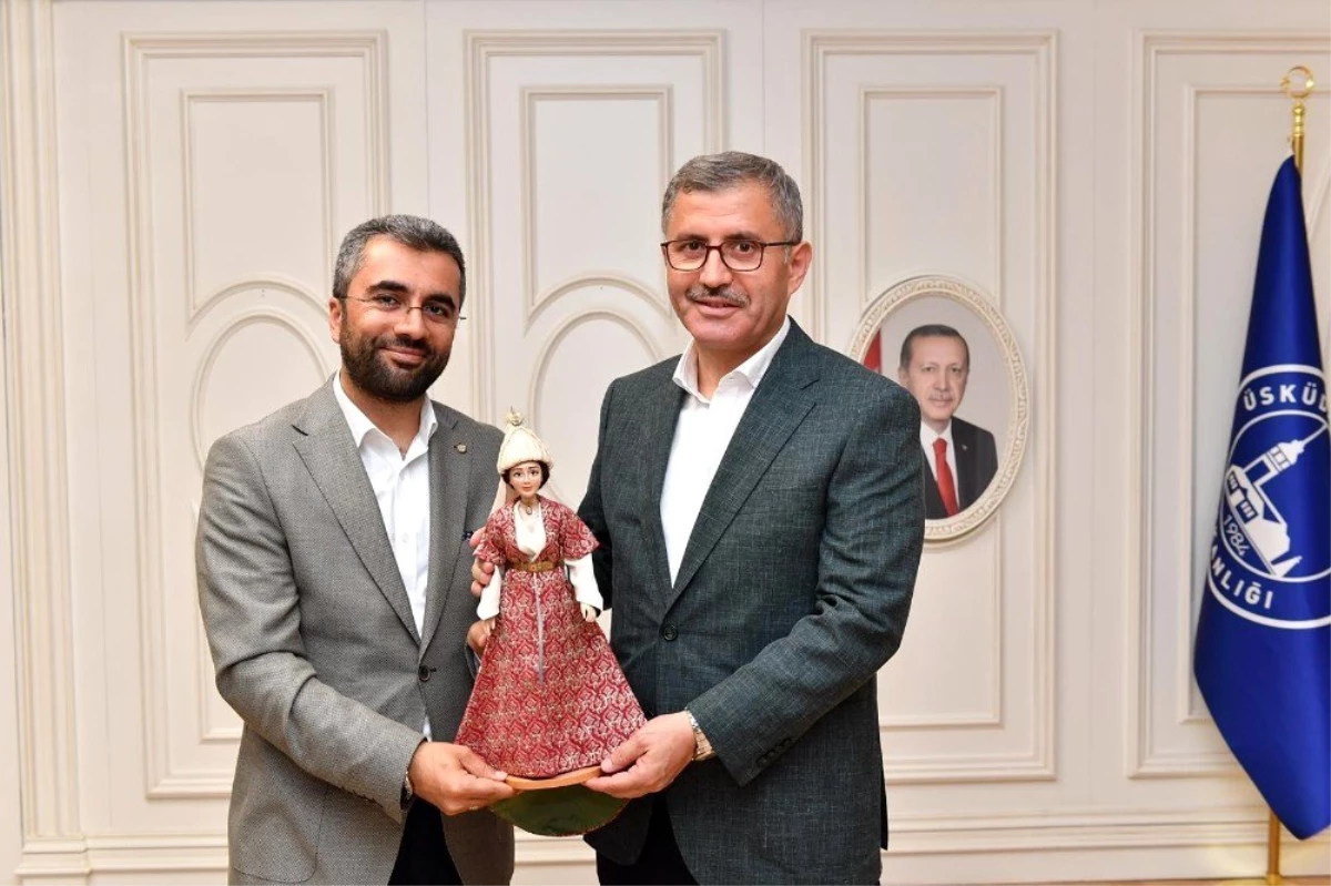 Başkan Say\'dan Üsküdar Belediye Başkanı Türkmen\'e ziyaret