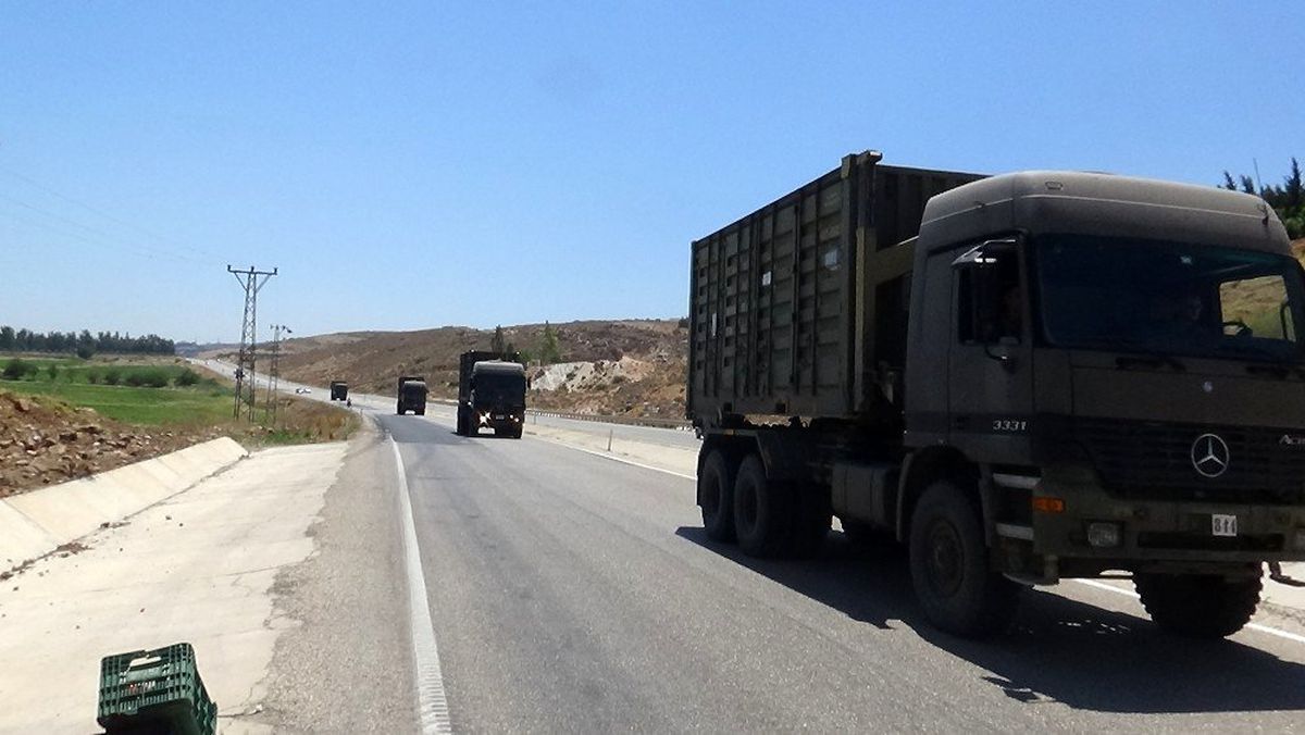 Hatay\'dan Şanlıurfa sınırına mühimmat sevkiyatı
