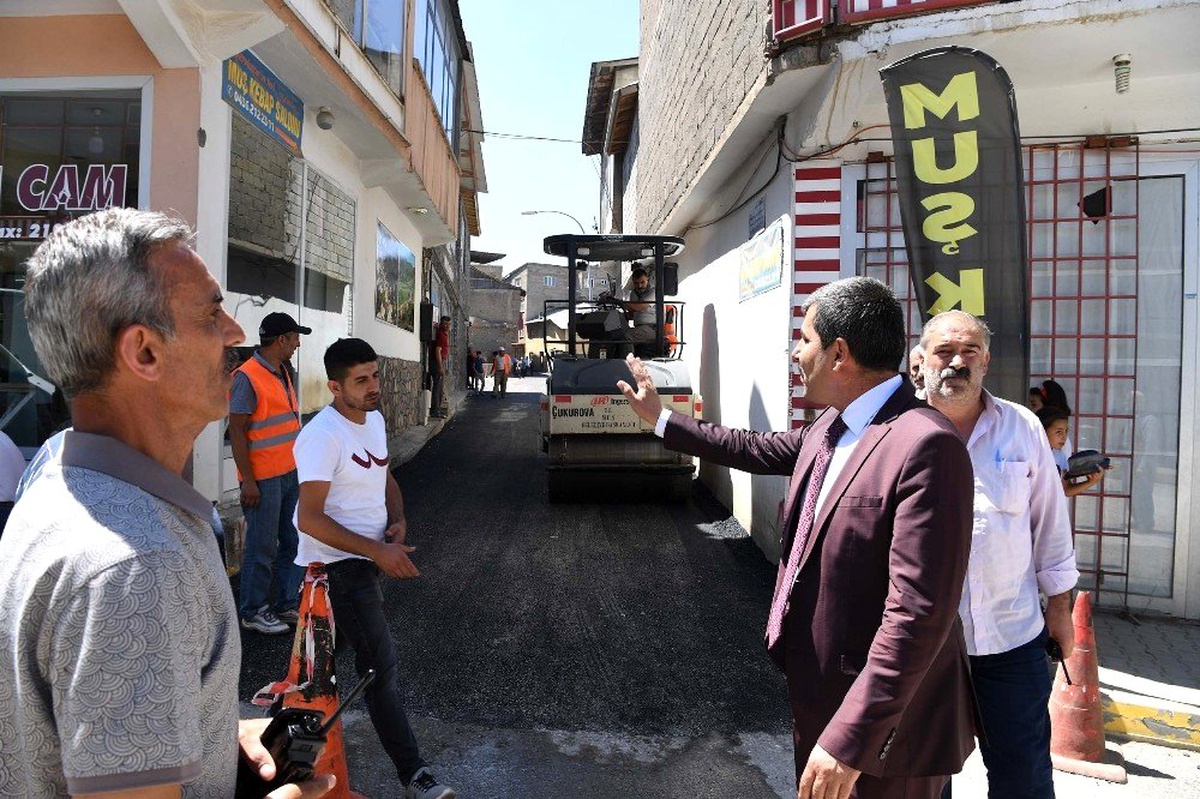 Muş Belediyesinden asfalt seferberliği