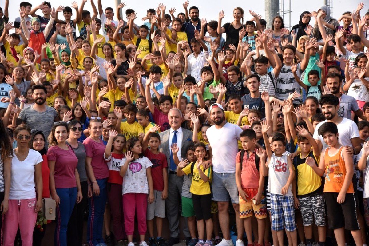 Osmaniye\'de Yaz Spor Okullarına 2 bin öğrenci katıldı