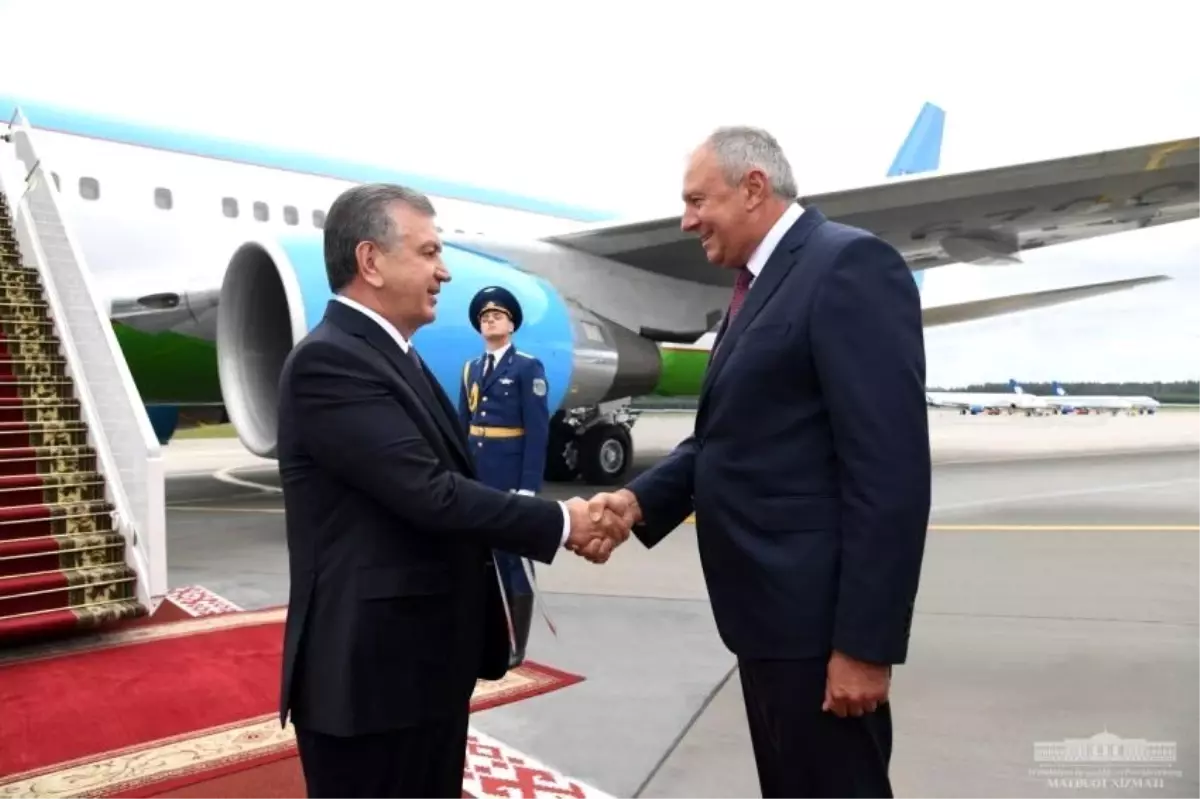 Özbekistan Cumhurbaşkanından Belarus\'a ziyaret