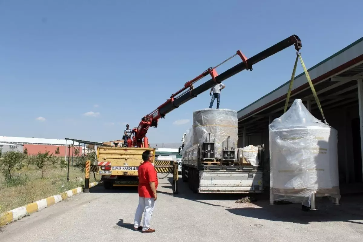 Süt İşleme Tesisinin son makine ekipman teslimatı gerçekleşti