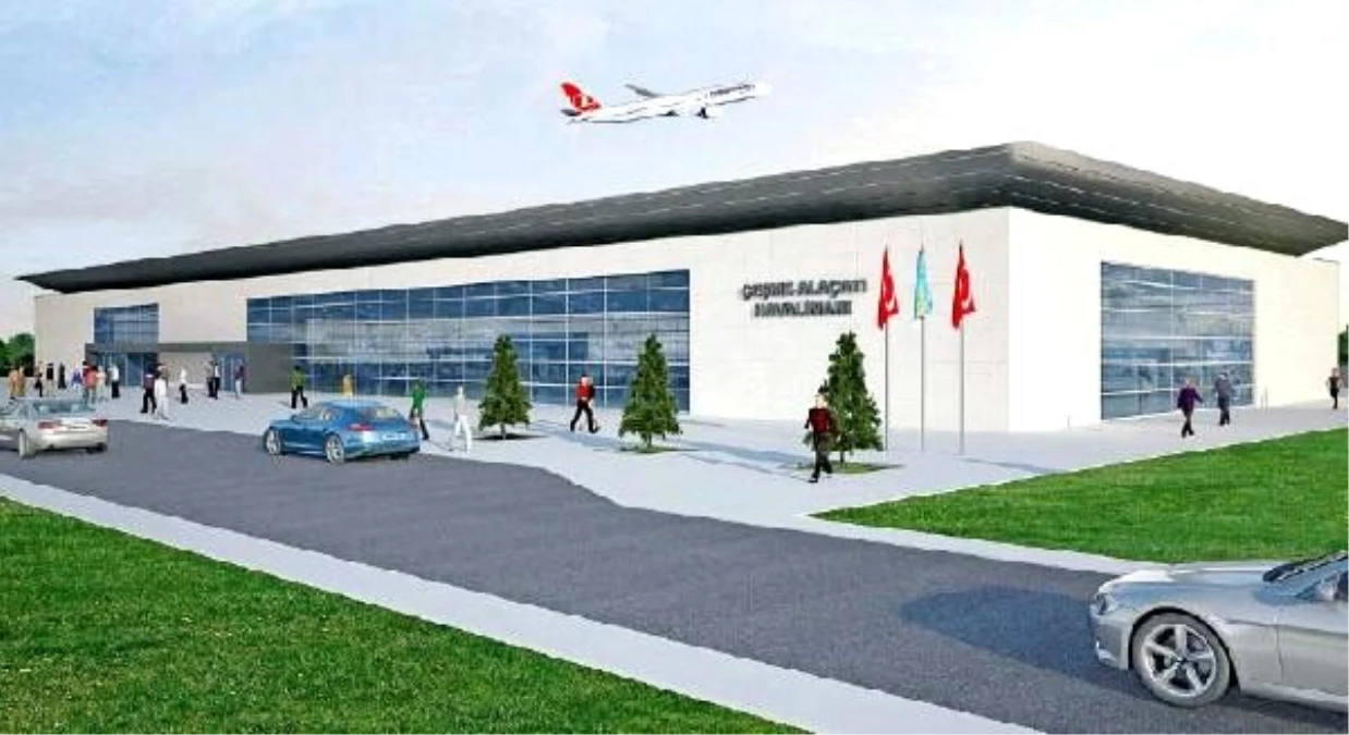 Alaçatı Havalimanı\'nın projesi revize edilecek