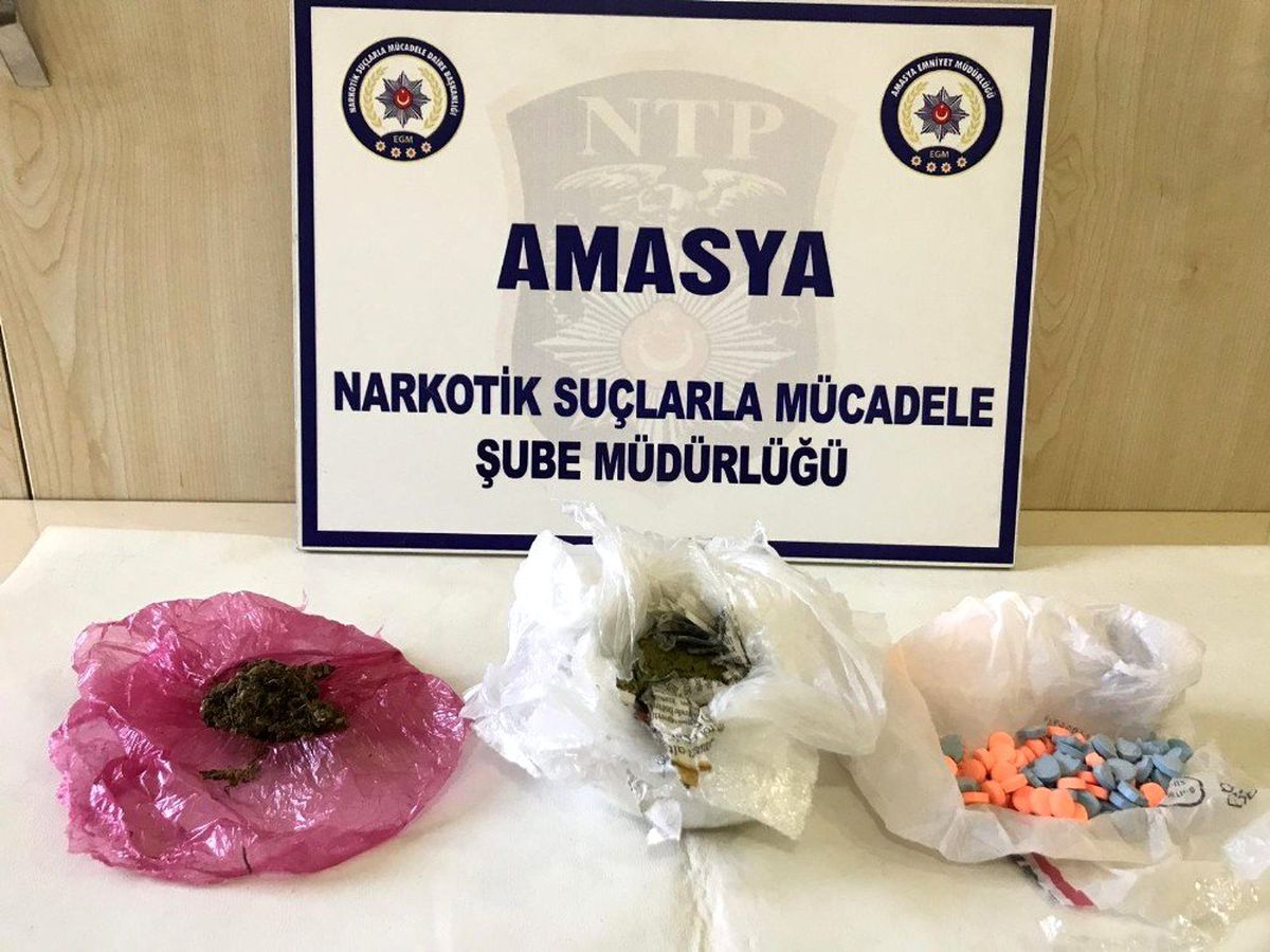Amasya\'da uyuşturucu operasyonu: 4 tutuklama