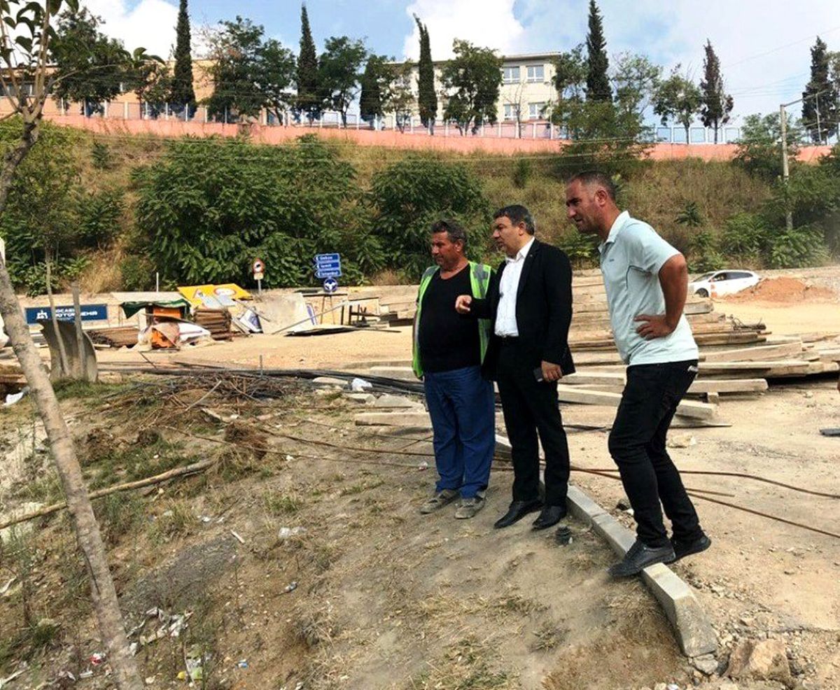 Başkan Şayir, Eynerce Kavşağını inceledi