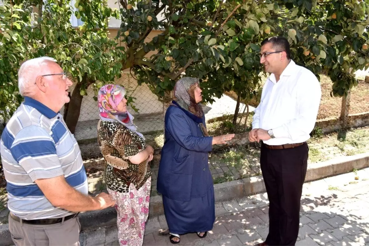 Çan Belediye Başkanı Öz, hemşehrilerini yalnız bırakmıyor