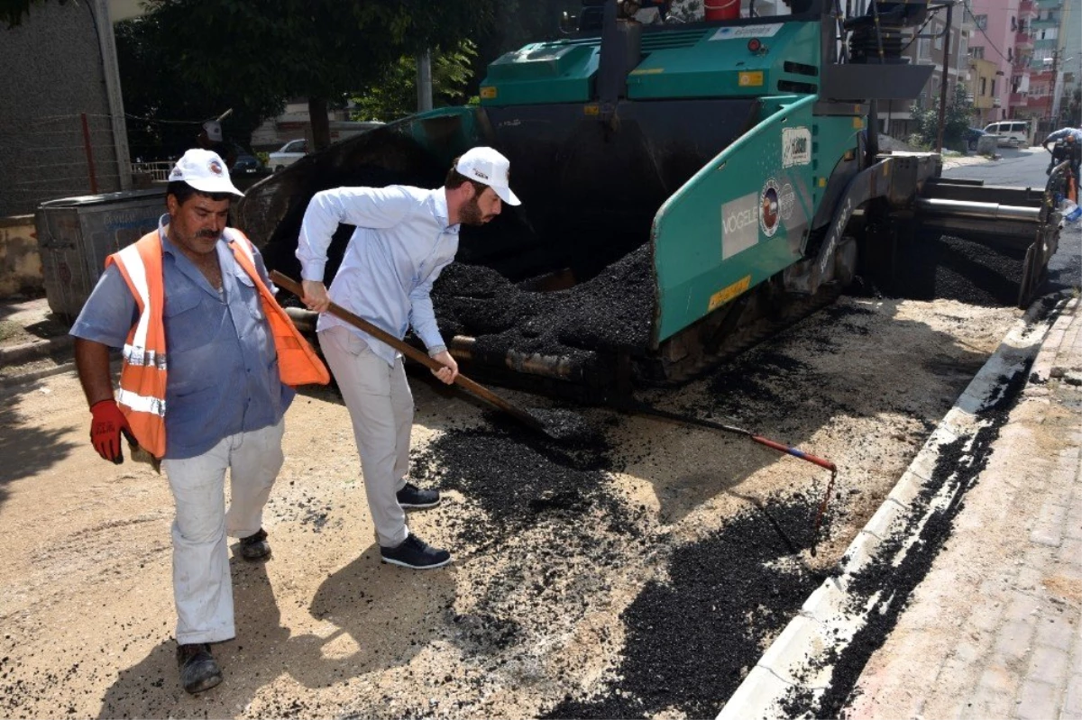 Ceyhan\'da birçok mahallede asfalt çalışmaları tamamlandı
