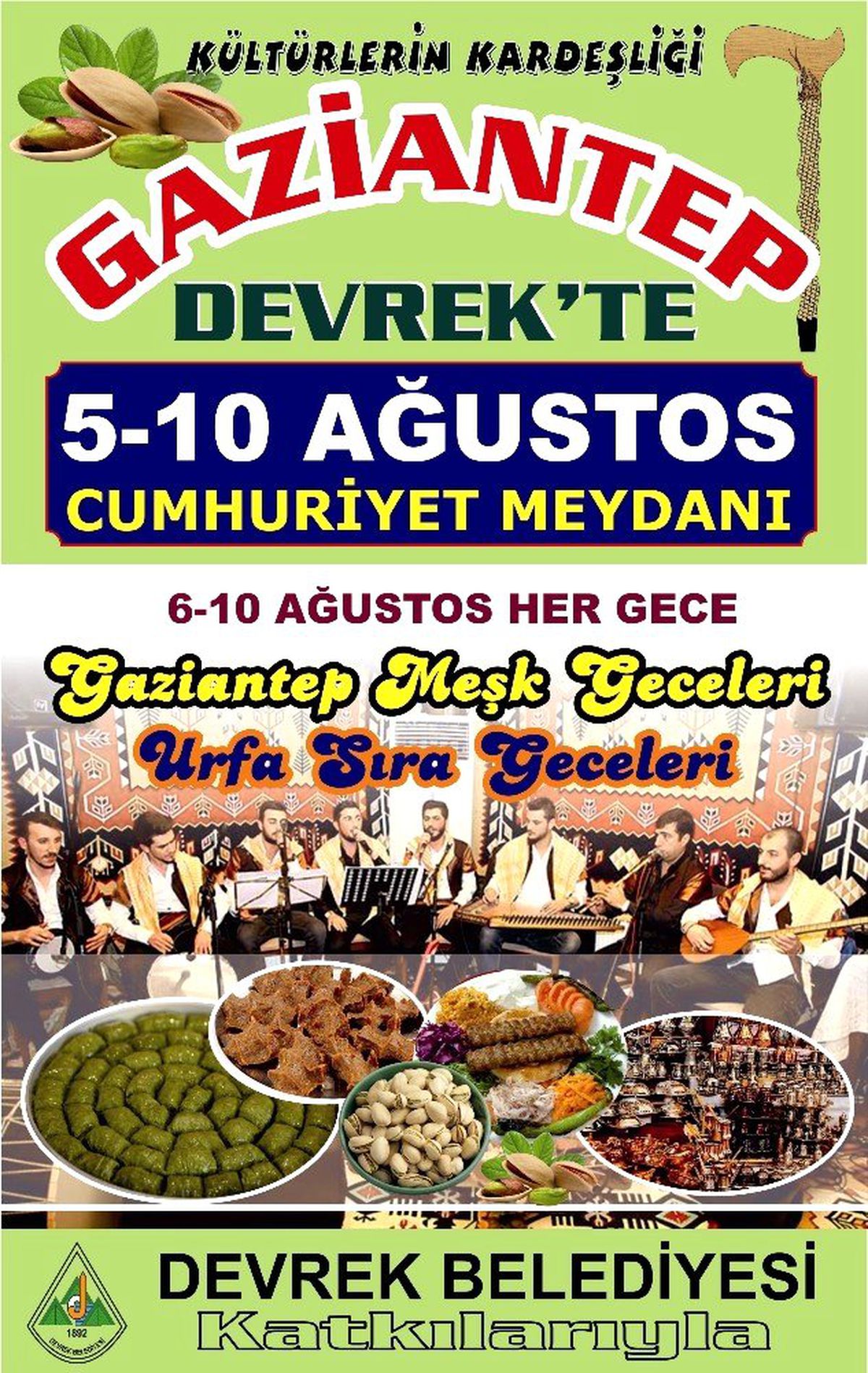 Devrek\'te Gaziantep günleri gerçekleştirilecek