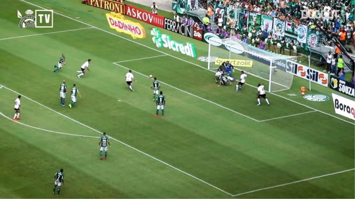 Gerileme: Korintliler 1-0 Palmeiras