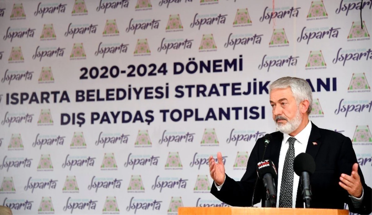 Isparta Belediyesi\'nden "Ben Başkan Olsam" sloganlı Stratejik Plan Dış Paydaş Toplantısı