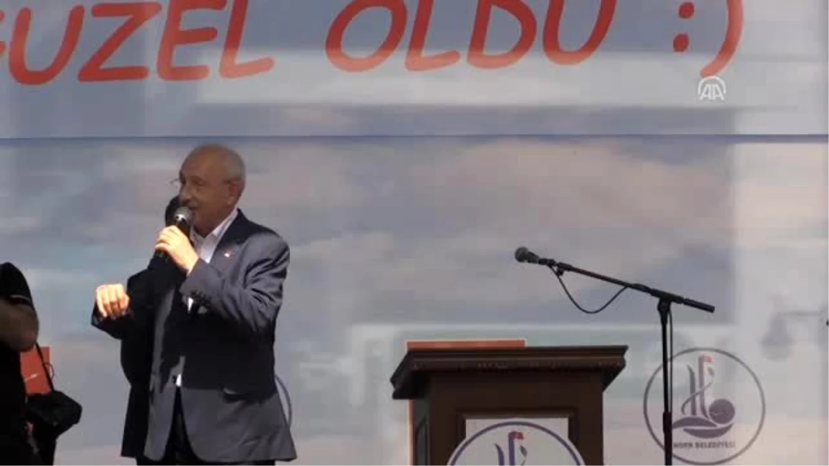 Kılıçdaroğlu: "Siyaset hizmet yarışı olmalı"