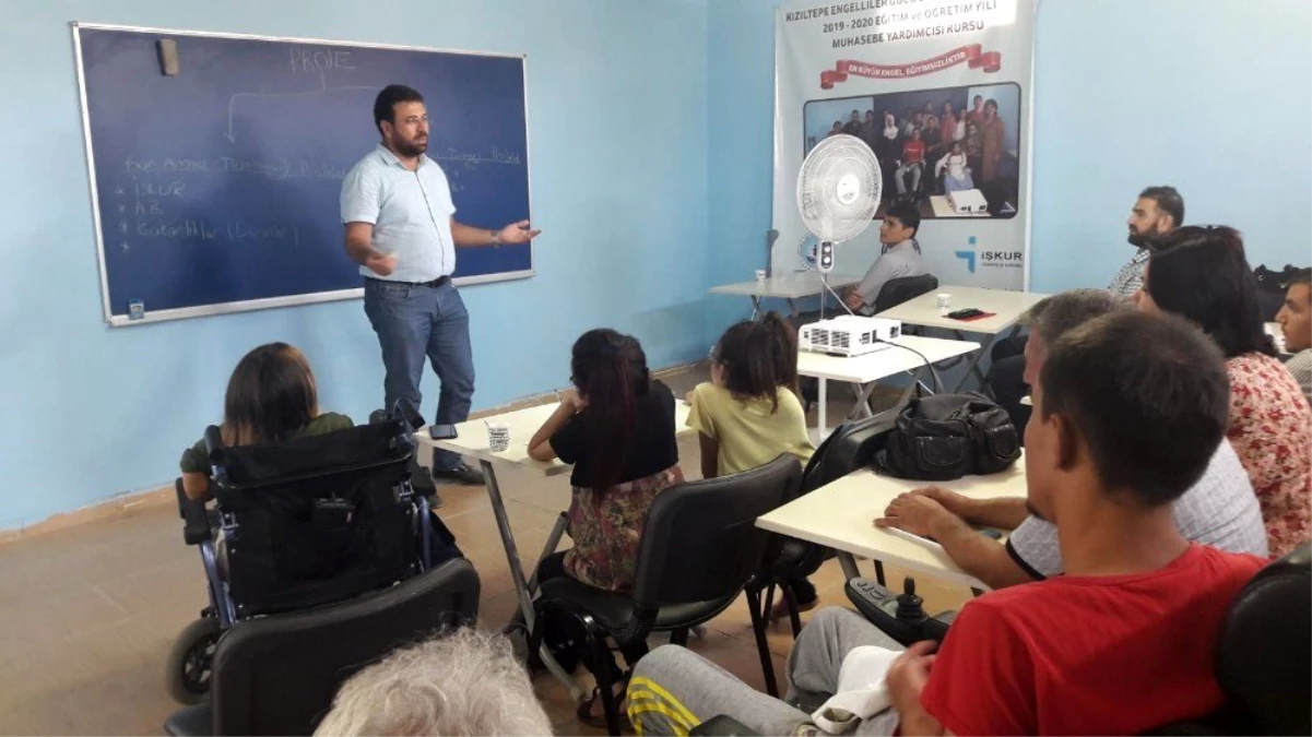 Kızıltepe\'de engellilere proje tanıtım eğitimi
